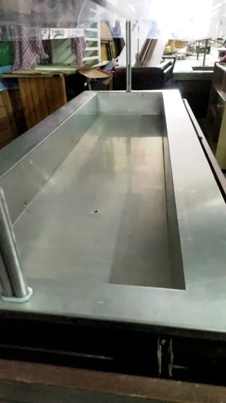 Mesa Caliente Expositor Buffet como nuevo