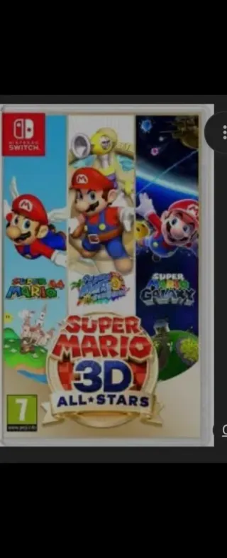 Super Mario 3D All-Stars Switch