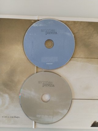 PEREZA, Aviones, CD+DVD, edición especial