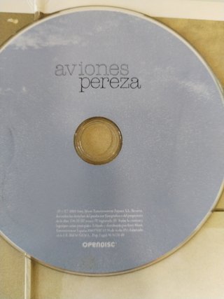 PEREZA, Aviones, CD+DVD, edición especial