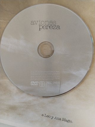 PEREZA, Aviones, CD+DVD, edición especial