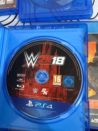 Pack 8 Juegos PS4: Call of Duty, FIFA, NBA, WWE