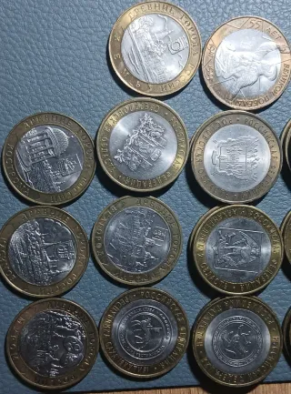 35 Monedas Conmemorativas Rusia