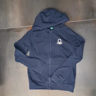 Felpa Benetton zip bambina 12 anni