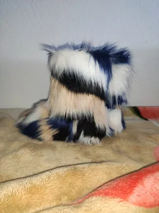 Botas de nieve peludas mujer