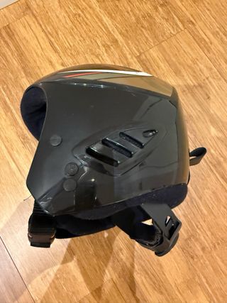 Casco de esquí infantil negro