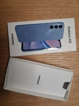 Caja Samsung Galaxy A15 vacía