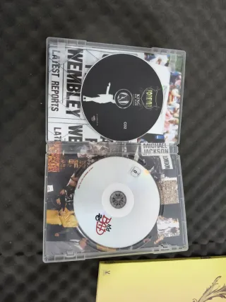 DVD Michael Jackson y ABBA