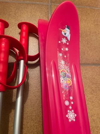 Esquís iniciación infantiles con bastones