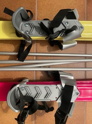 Esquís iniciación infantiles con bastones