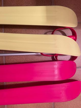 Esquís iniciación infantiles con bastones