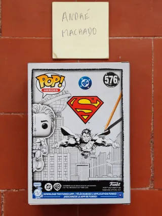 Funko Pop 576 Superman Sketched Deco Limited