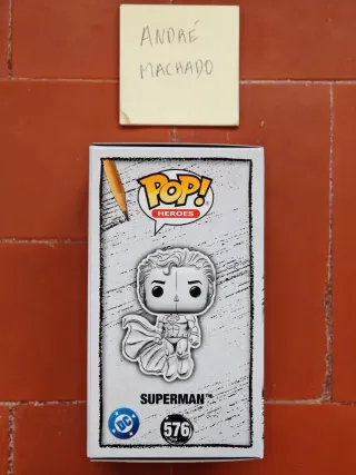Funko Pop 576 Superman Sketched Deco Limited