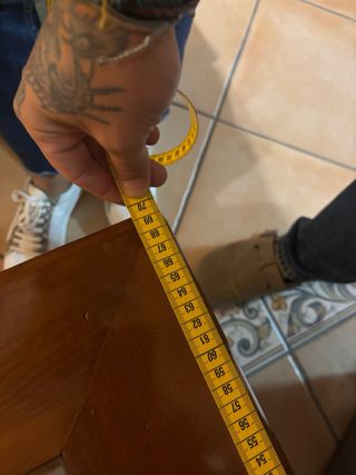 Mesa de centro madera y cristal