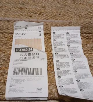 Alfombra Ikea Yute Raklev