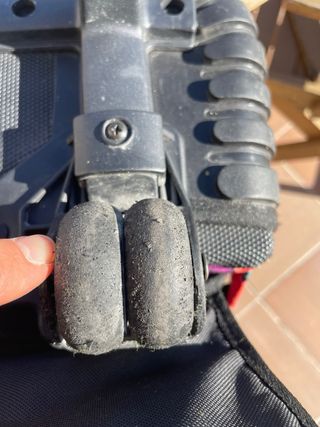 Mochila Totto con ruedas y estampado