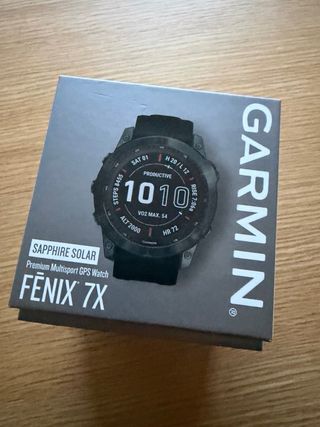 Garmin Fenix 7X Pro Sapphire Solar Negro