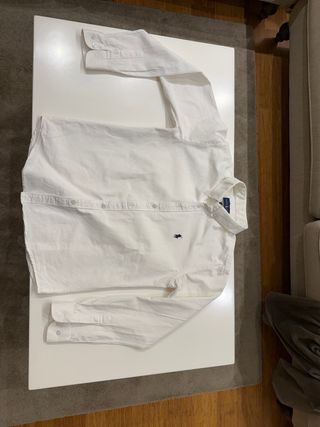 Polo Ralph Lauren Camisa Blanca Talla M / S