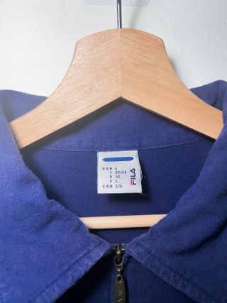 Fila 90s Vintage Half Zip Oversize Y2K Sportswear