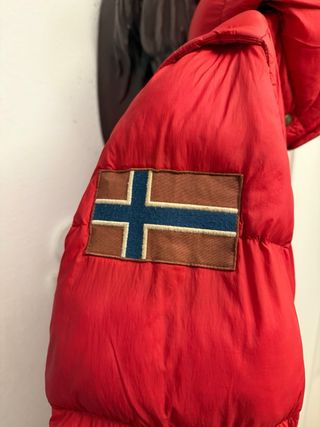 Plumas Napapijri Rojo Negro