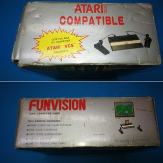 Consola Clonica ATARI Funvision Home Computer Game