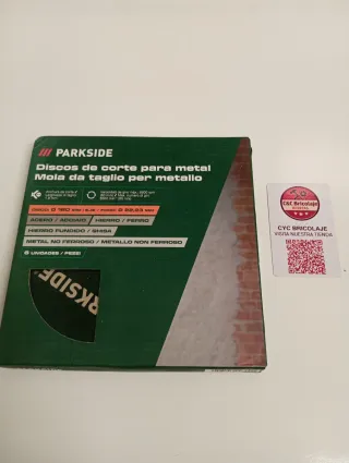 Parkside Discos Corte Metal 180mm (6 uds)