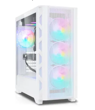 Torre PC Blanca con RGB