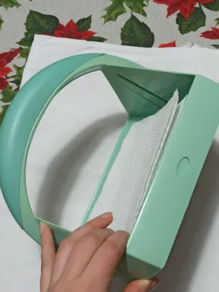 Portatovaglioli verde in plastica