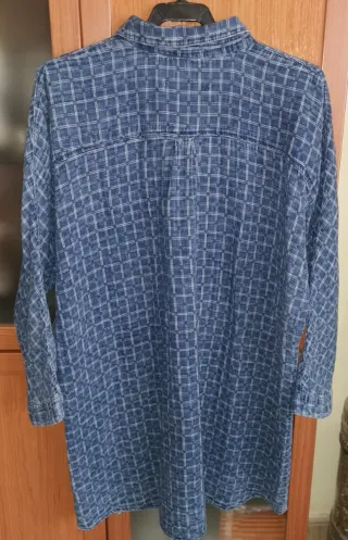 T 40 Pull&Bear Denim, vestido camisero/blusón