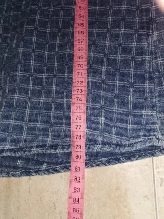 T 40 Pull&Bear Denim, vestido camisero/blusón