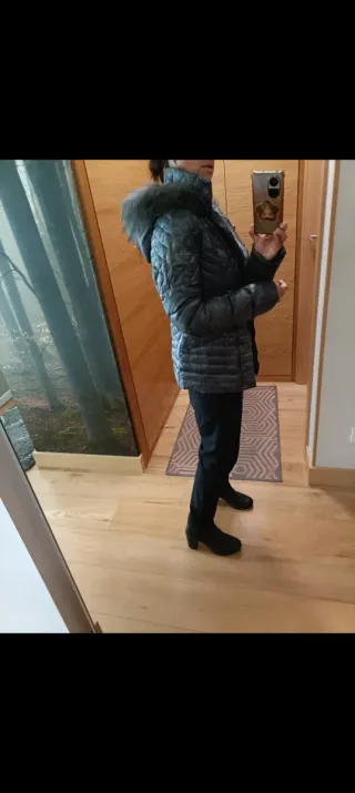 Plumífero Indi & Cold Talla S Gris