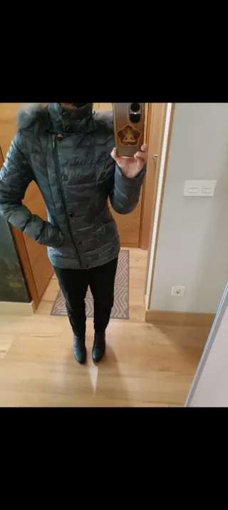 Plumífero Indi & Cold Talla S Gris