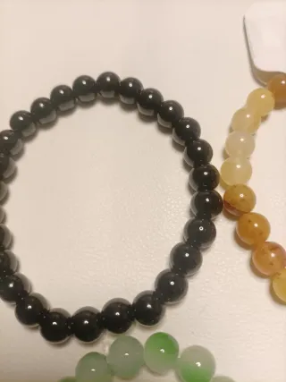 Pulseras Piedras Naturales Elásticas