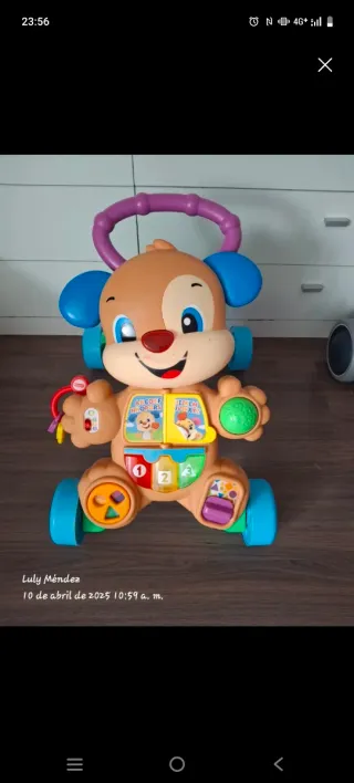 Andador Bebe Fisher Price Perrito