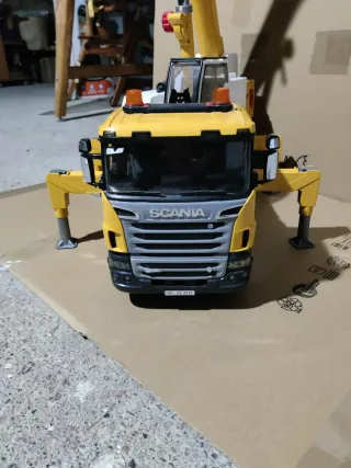 Gru Scania Liebherr Bruder