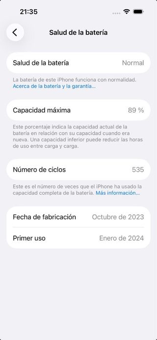 iPhone 15 128GB Negro