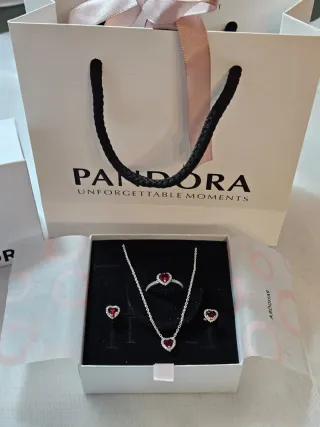 Conjunto.  Con su caja y bolsa