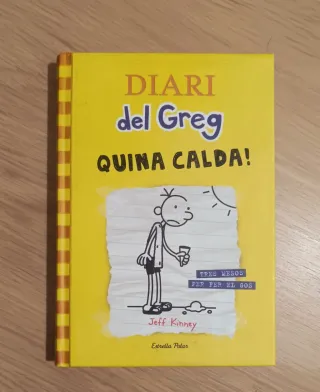 Lote 5 Libros "Diari del Greg" (Catalán)