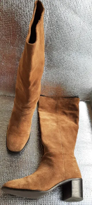 Botas de ante para mujer