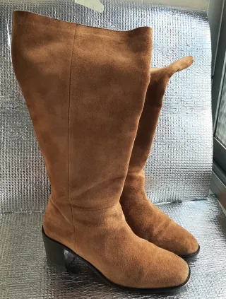 Botas de ante para mujer
