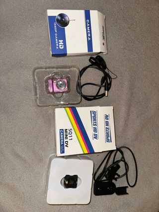 Cámara HD 1080P y Mini DV SQ11