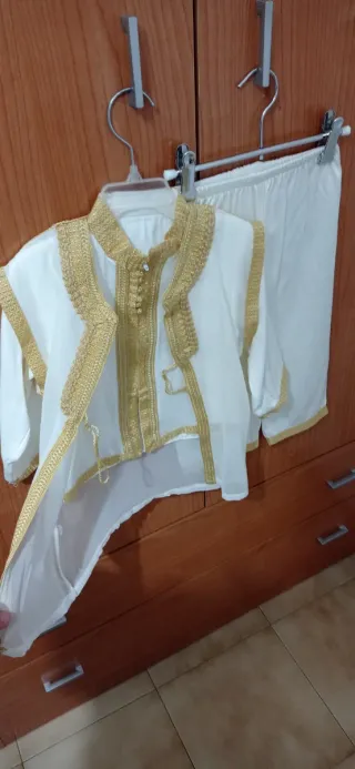 Jabador blanco y dorado