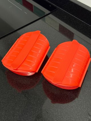 Lékué Estuches de vapor Rojo 650ml