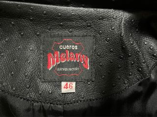 Chaqueta Cuero Mujer Argentina Negra