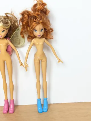 Lote 2 Muñecas Winx da riparare