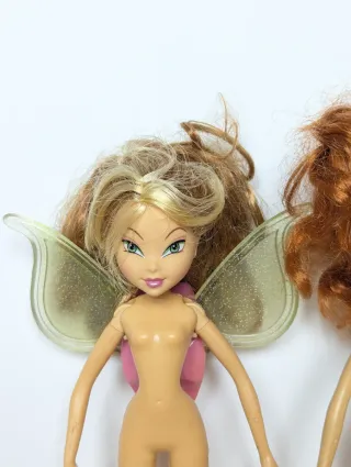 Lote 2 Muñecas Winx da riparare