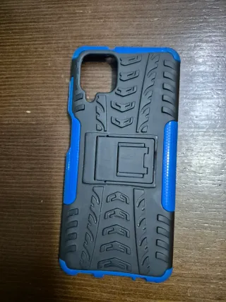 Funda Samsung Galaxy A12 Azul y Negra