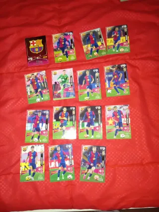 Lote Cartas Barça Megacracks 25/6