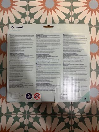 Bañera hinchable Jané bebé portátil