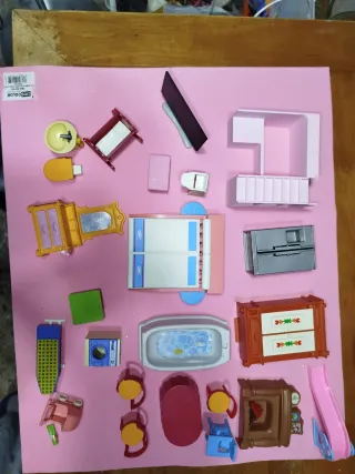 Lote Playmobil  accesorios casa